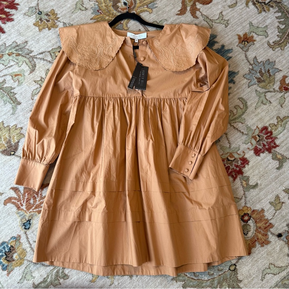 Hunter Bell Georgia Dress Copper Size Adult Medium NWT